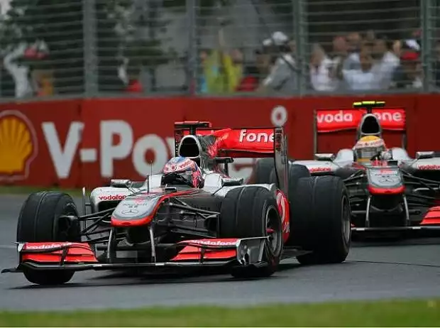 Lewis Hamilton, Jenson Button Titel-Bild zur News: Lewis Hamilton, Jenson Button