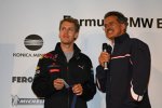 Sebastian Vettel und Mario Theissen (BMW Motorsport Direktor) 