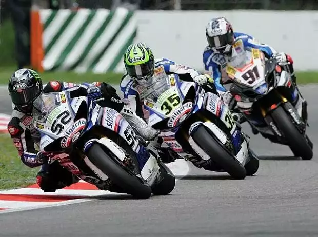 James Toseland, Cal Crutchlow, Leon Haslam Titel-Bild zur News: James Toseland, Cal Crutchlow, Leon Haslam