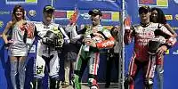 Cal Crutchlow, Max Biaggi, Michel Fabrizio