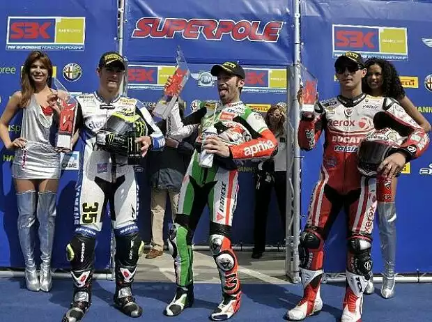 Cal Crutchlow, Max Biaggi, Michel Fabrizio Titel-Bild zur News: Cal Crutchlow, Max Biaggi, Michel Fabrizio