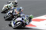 Cal Crutchlow (Yamaha), Leon Haslam (Alstare) und Jonathan Rea (Ten Kate)