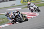 Leon Haslam (Alstare) und Troy Corser (BMW)