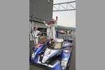 Jubel bei Sébastien Bourdais, Simon Pagenaud und Pedro Lamy 