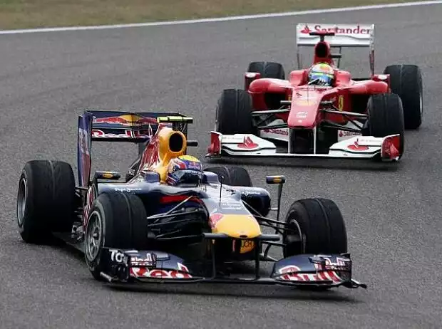 Mark Webber, Felipe Massa Titel-Bild zur News: Mark Webber, Felipe Massa