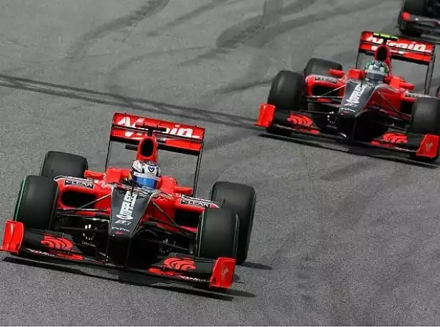 Lucas di Grassi, Timo Glock Titel-Bild zur News: Lucas di Grassi, Timo Glock