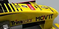 Trina-Solar-Logo auf dem Renault R30