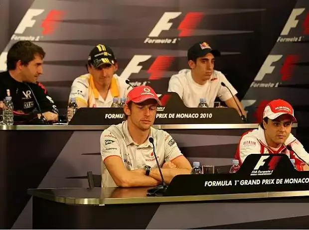 Titel-Bild zur News: Timo Glock, Robert Kubica, Jenson Button, Sébastien Buemi und Felipe Massa