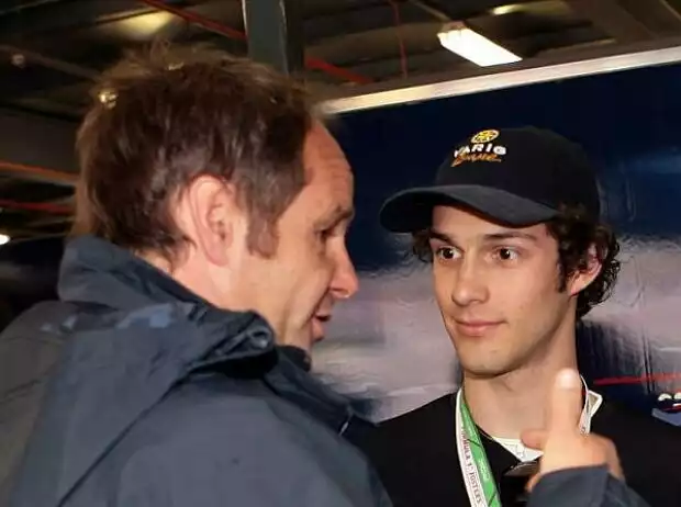 Titel-Bild zur News: Gerhard Berger und Bruno Senna