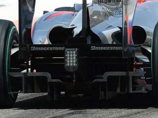 Titel-Bild zur News: McLaren-Diffusor