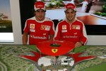 Fernando Alonso und Felipe Massa (Ferrari) 