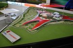 Modell: Ferrari-Themenpark in Abu Dhabi