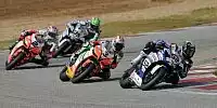 Bild zum Inhalt: Yamaha und Kawasaki trauern Punkten hinterher