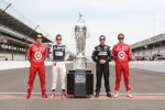 Die vier teilnehmenden Indy-500-Champions