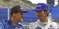 Michael Schumacher und Damon Hill
