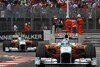 Force India in Monte Carlo: Mission erfüllt