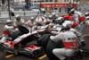 Button und Hamilton hoffen auf Red-Bull-Fehler