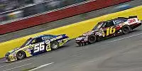 Bild zum Inhalt: Truex und Biffle im All-Star-Race - Montoya crasht