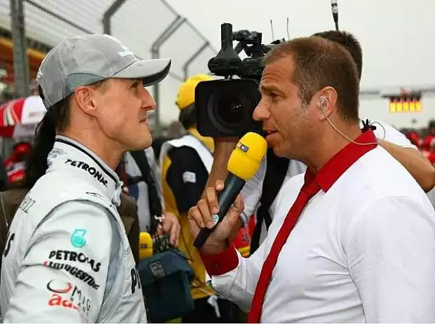 Michael Schumacher und Kai Ebel Titel-Bild zur News: Michael Schumacher und Kai Ebel