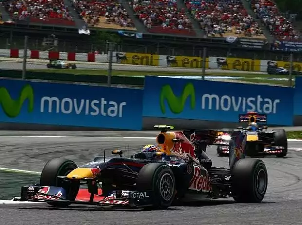 Mark Webber vor Sebastian Vettel Titel-Bild zur News: Mark Webber vor Sebastian Vettel