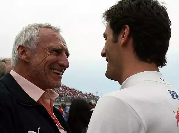 Dietrich Mateschitz und Mark Webber Titel-Bild zur News: Dietrich Mateschitz und Mark Webber