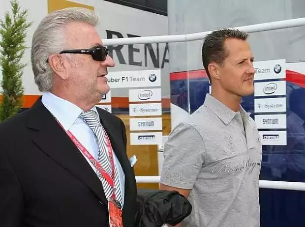 Titel-Bild zur News: Willi Weber und Michael Schumacher