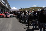 Flying-Lizard-Porsche in der Box