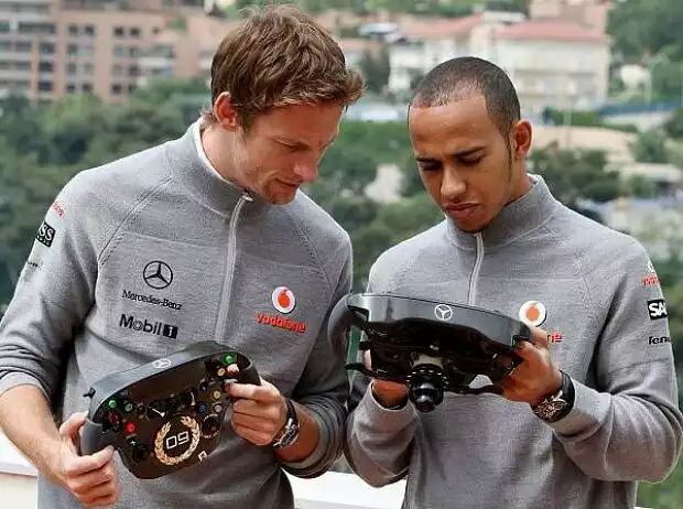 Jenson Button, Lewis Hamilton Titel-Bild zur News: Jenson Button, Lewis Hamilton