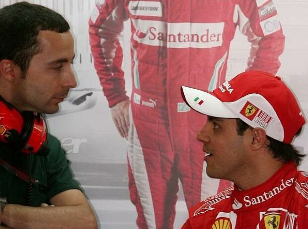 Titel-Bild zur News: Felipe Massa, Nicolas Todt