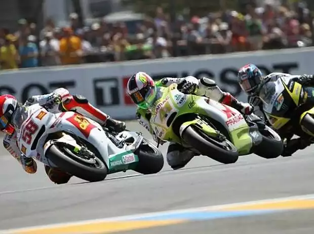 Marco Simoncelli, Aleix Espargaró, Colin Edwards Titel-Bild zur News: Marco Simoncelli, Aleix Espargaró, Colin Edwards