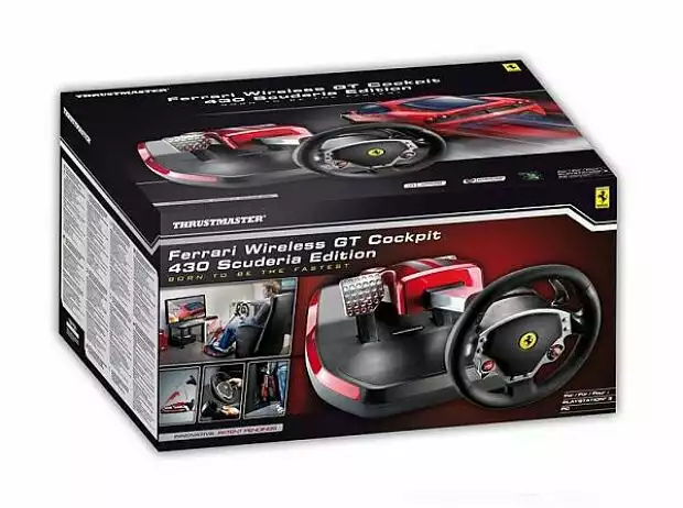 Ferrari Wireless GT Cockpit 430 Scuderia Edition Titel-Bild zur News: Ferrari Wireless GT Cockpit 430 Scuderia Edition