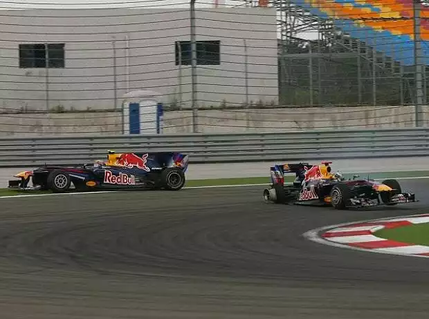 Titel-Bild zur News: Mark Webber und Sebastian Vettel