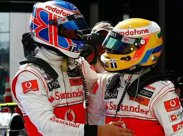 Jenson Button, Lewis Hamilton Titel-Bild zur News: Jenson Button, Lewis Hamilton