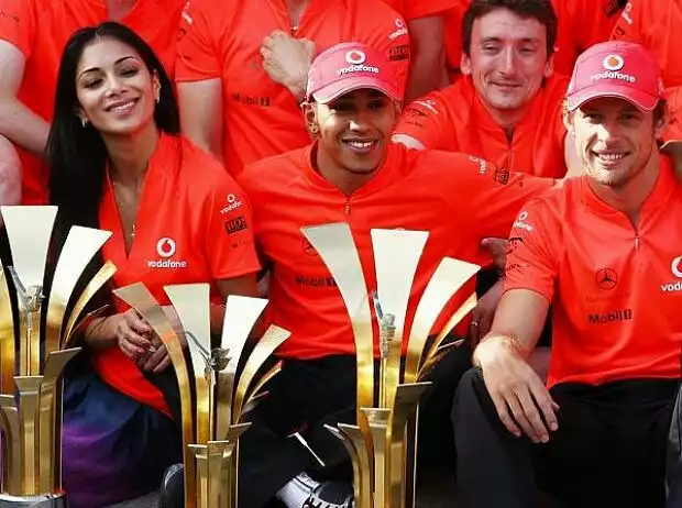 Jenson Button, Lewis Hamilton Titel-Bild zur News: Jenson Button, Lewis Hamilton