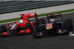 Sébastien Buemi (Toro Rosso) und Timo Glock (Virgin) 