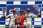 Giedo van der Garde (Addax) Luiz Razia Dani Clos (Racing Engineering) 