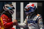 Dani Clos (Racing Engineering) und Giedo van der Garde (Addax) 