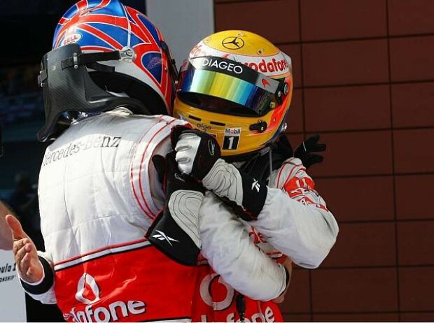 Jenson Button, Lewis Hamilton