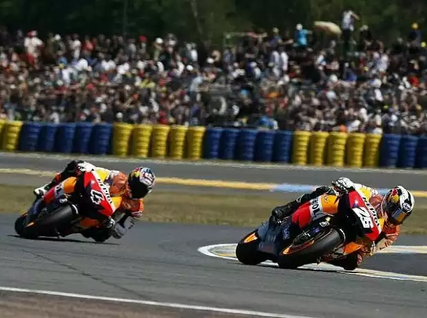 Andrea Dovizioso, Daniel Pedrosa Titel-Bild zur News: Andrea Dovizioso, Daniel Pedrosa