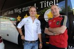 Nico Rosberg (Mercedes) mit DFB-Busfahrer Wolfgang Hochfellner
