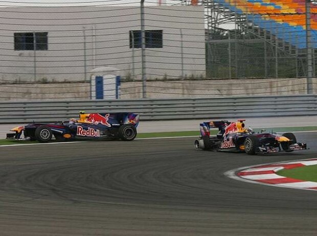 Mark Webber und Sebastian Vettel