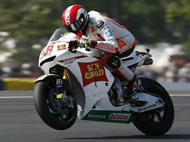 Marco Simoncelli Titel-Bild zur News: Marco Simoncelli