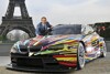 Bild zum Inhalt: In Paris enthüllt: Jeff Koons' BMW M 3 GT2 Art Car für Le Mans