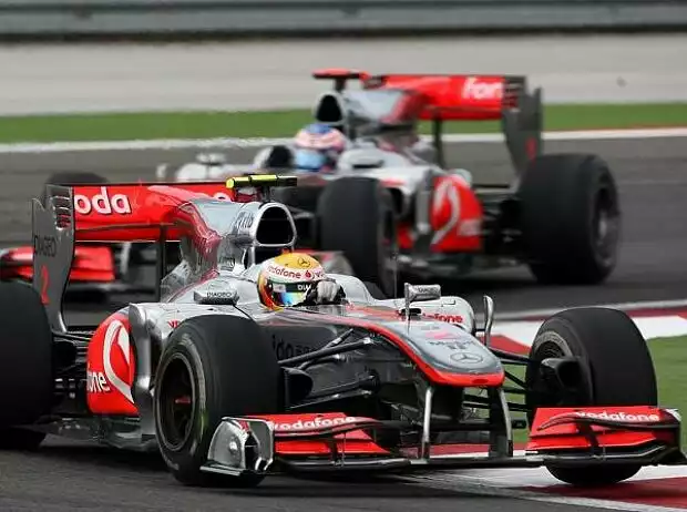 Jenson Button, Lewis Hamilton Titel-Bild zur News: Jenson Button, Lewis Hamilton