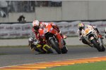 Casey Stoner (Ducati) und Marco Melandri (Gresini)