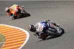 Jorge Lorenzo (Yamaha) und Andrea Dovizioso (Honda)