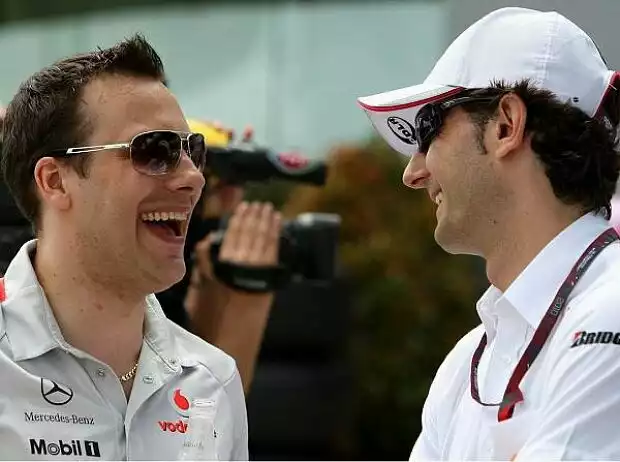 Gary Paffett, Pedro de la Rosa Titel-Bild zur News: Gary Paffett, Pedro de la Rosa