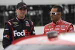 Juan Pablo Montoya (EGR) Denny Hamlin (Gibbs) 