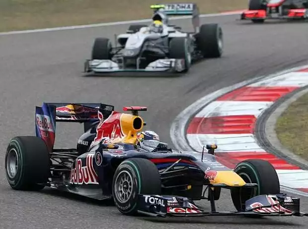 Titel-Bild zur News: Sebastian Vettel, Nico Rosberg