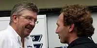 Ross Brawn (Teamchef), Christian Horner (Teamchef)